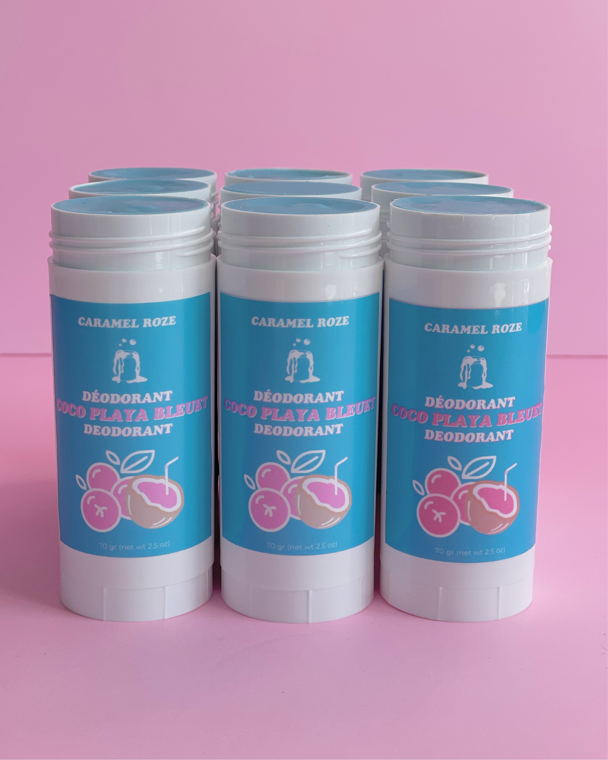 DÉODORANT BICARBONATE 🥥🏖️🫐 COCO PLAYA BLEUET.