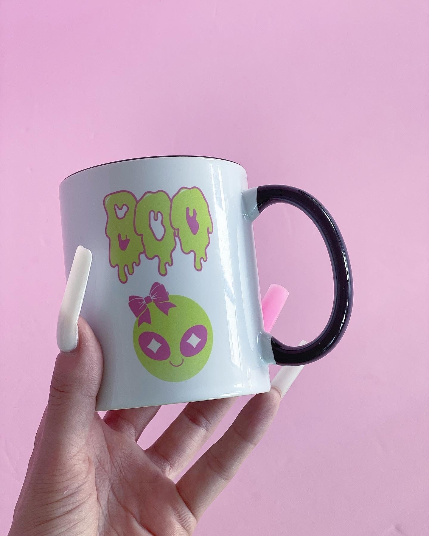 TASSE ALIENBOO 👽🎀🐱🦇☕️