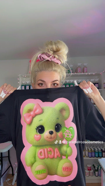 *prévente* T-SHIRT 💕💚🧸💚💕 ACID ZUZU GREEN.