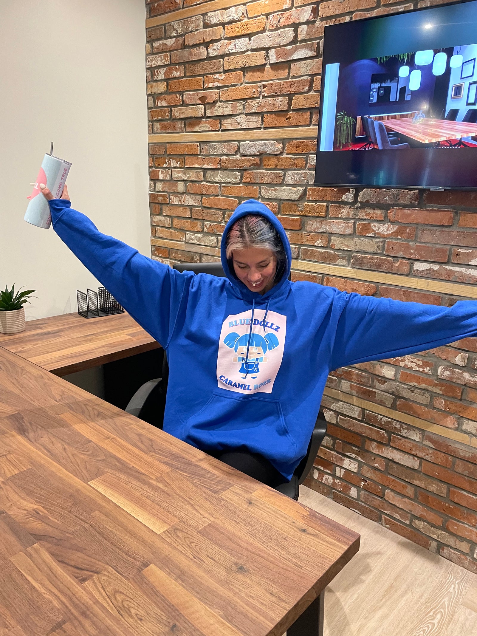 PRÉVENTE - HOODIIE 👚💙 BLUE DOLLZ 💙👚.