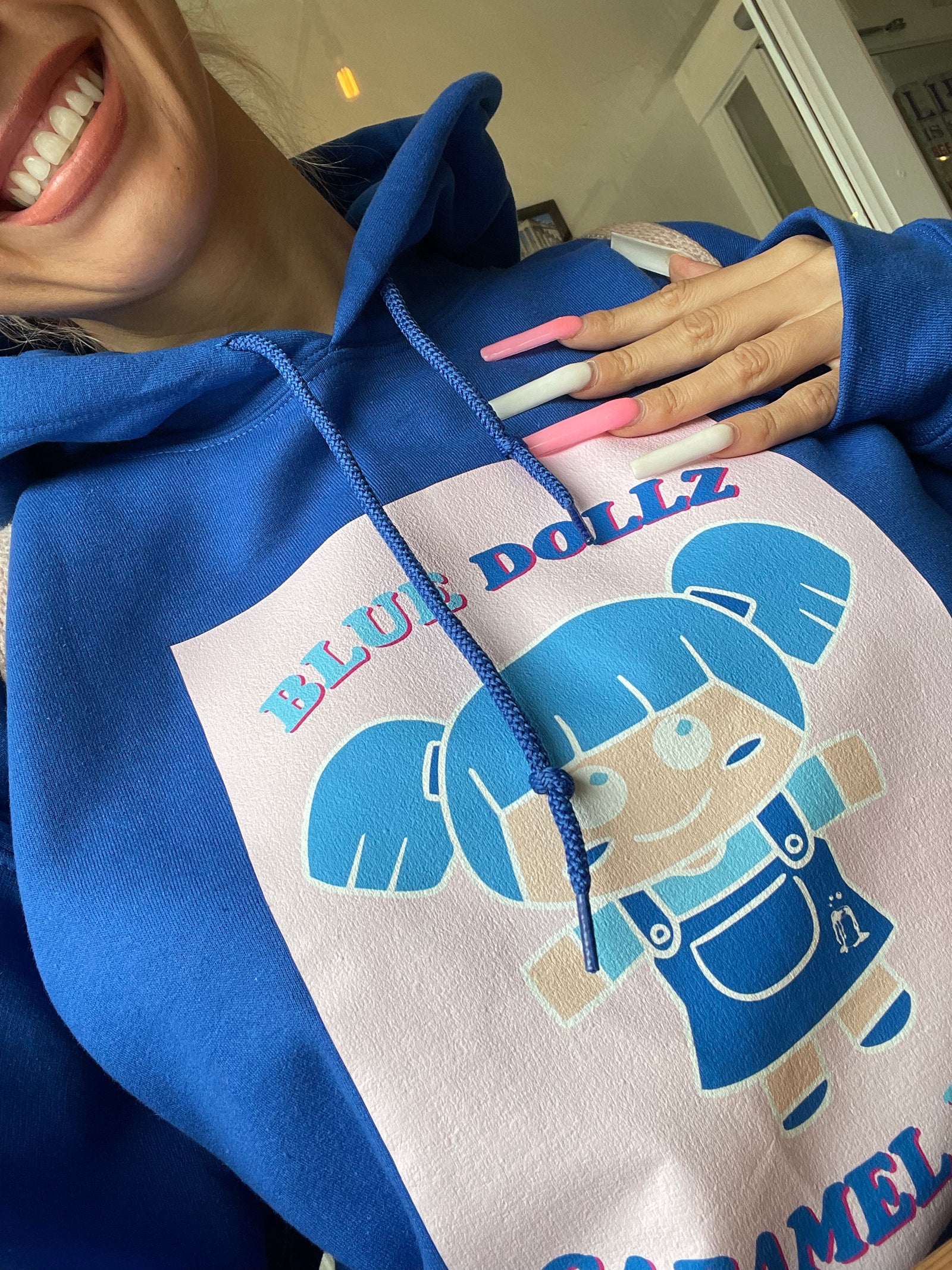 PRÉVENTE - HOODIIE 👚💙 BLUE DOLLZ 💙👚.