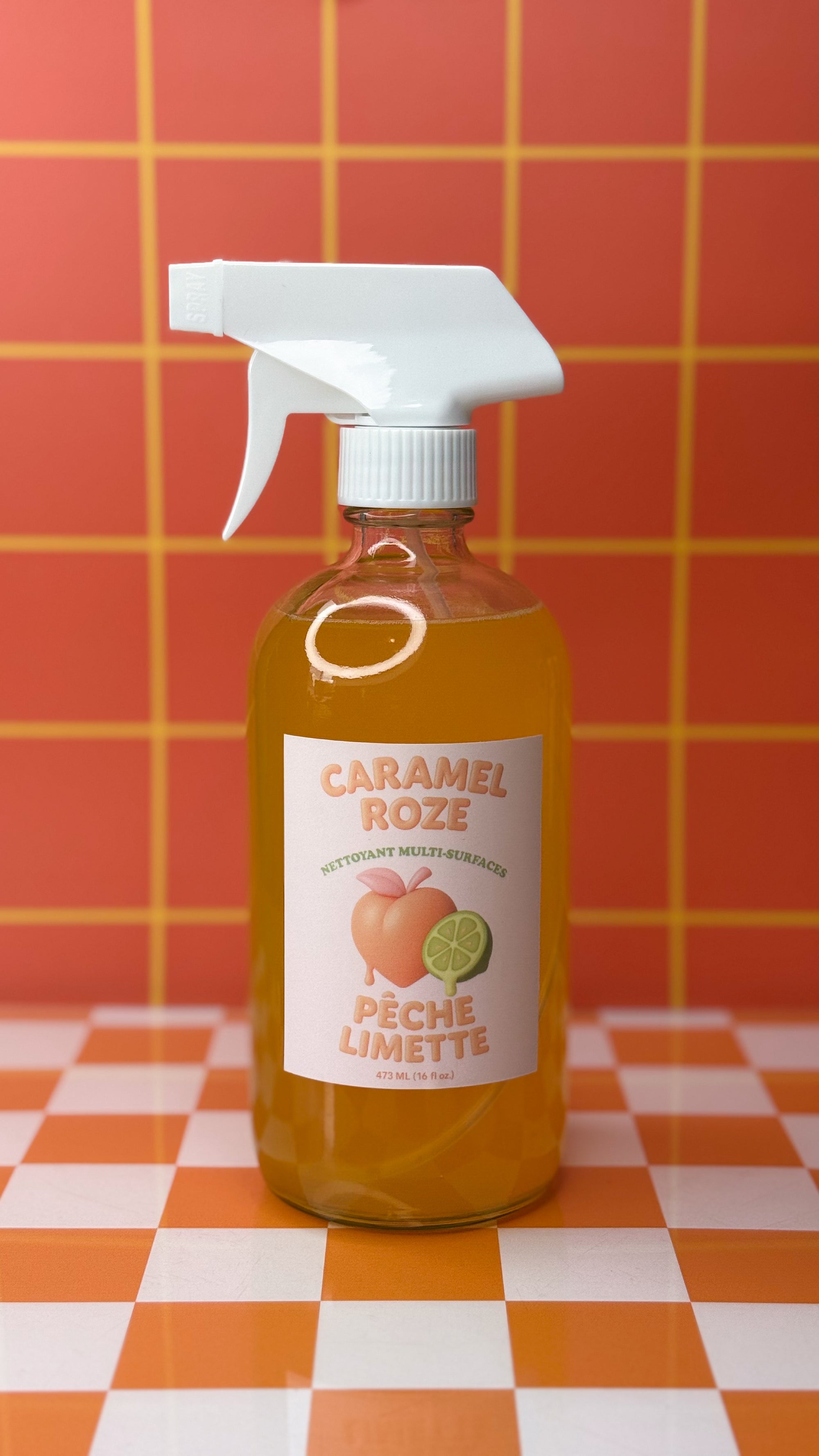 NETTOYANT MULTI-SURFACES 🍑🍋‍🟩 PÊCHE LIMETTE.