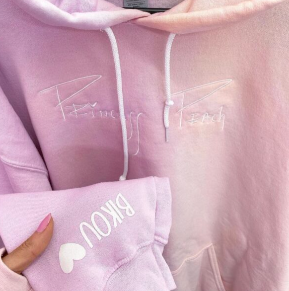 HOODIIE PRINCESSE PÊCHE🍑👑.