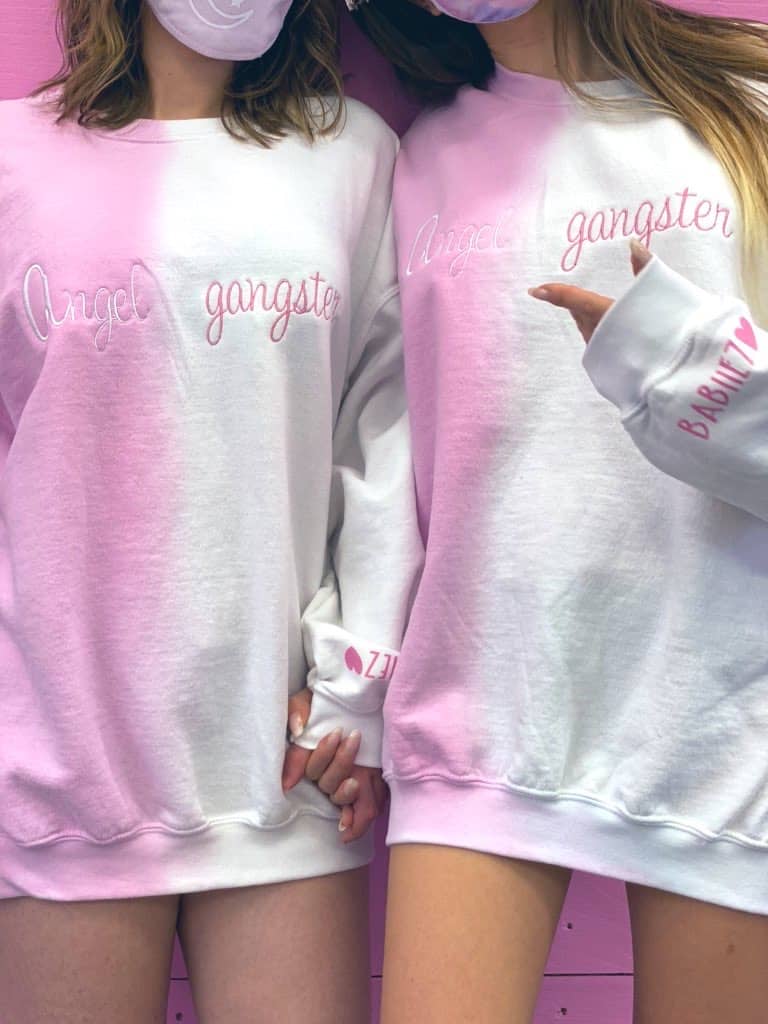 CREWNECK ANGEL GANGSTER.