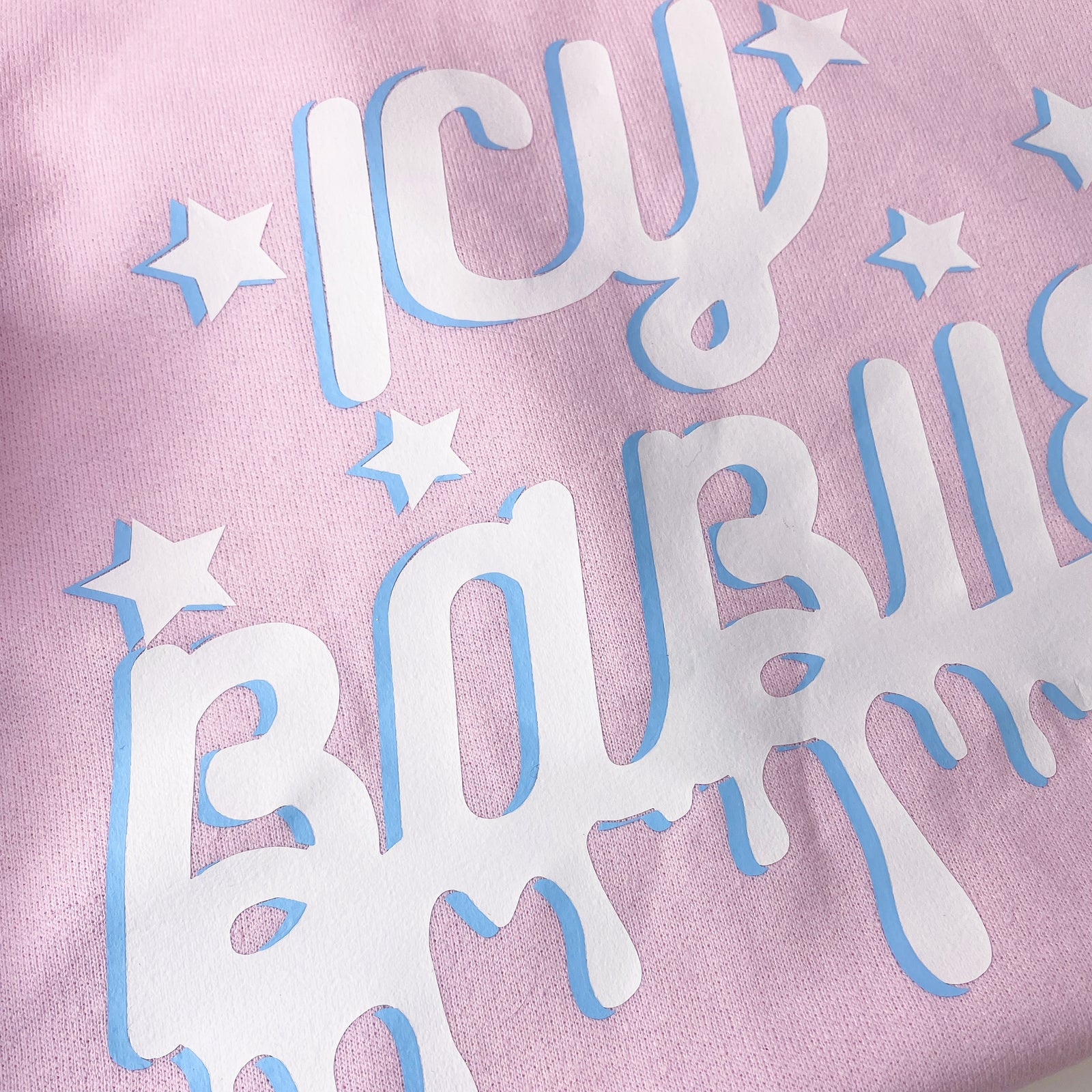 BABII PINK CREWNECK 🧊ICY BABIIEZ🧊