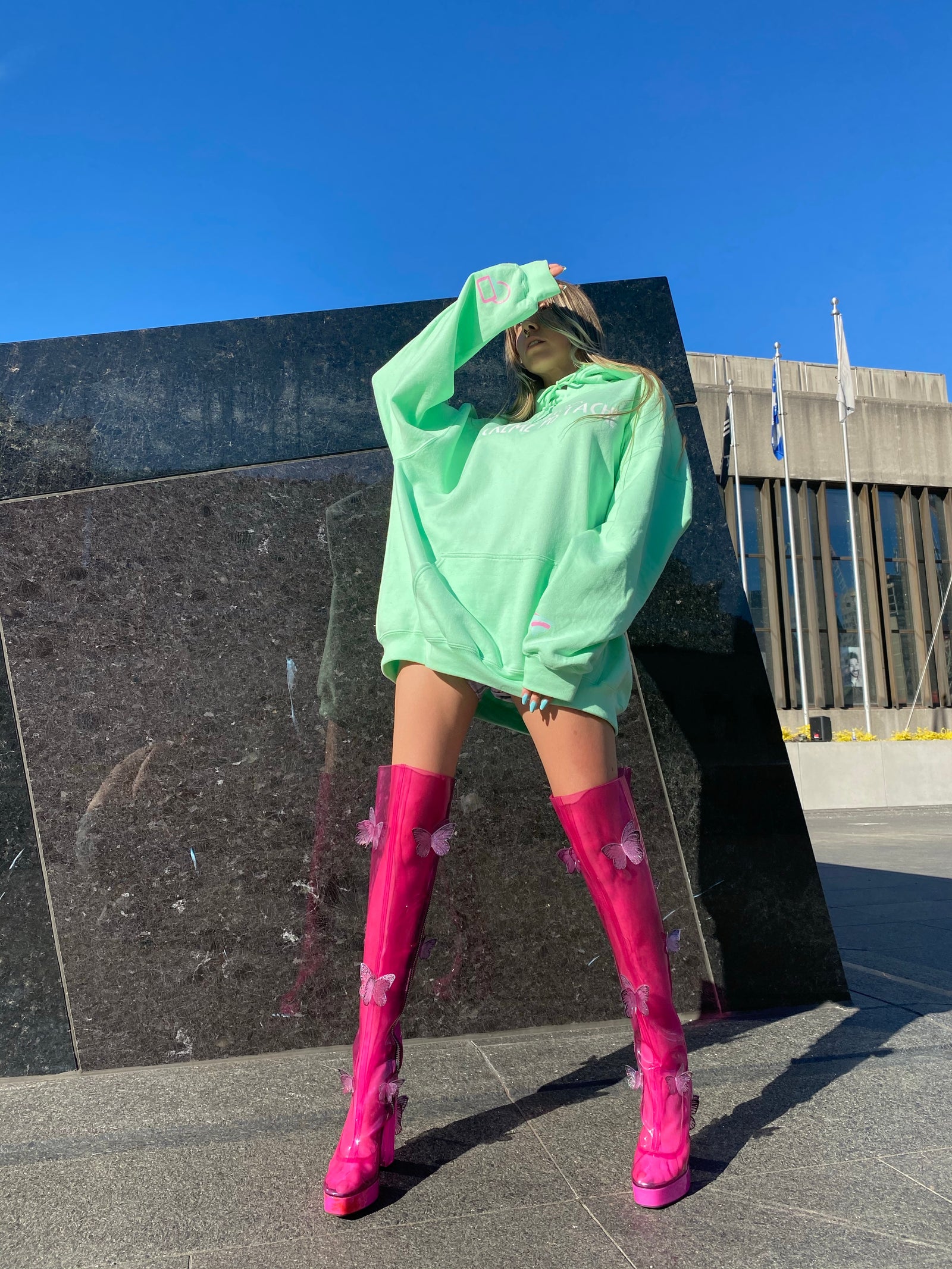 HOODIIE 💚🥛CRÈME PISTACHE🥛💚.